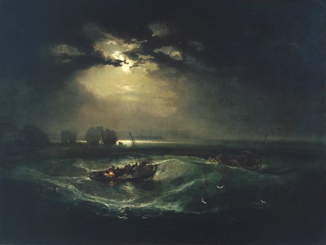 Joseph Mallord William Turner, Fishermen at Sea exhibited 1796